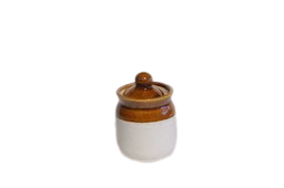 Ceramic Handmade Pickle Jar with Lid | Dining Table Pickles Containers & an Ideal Gift For Family