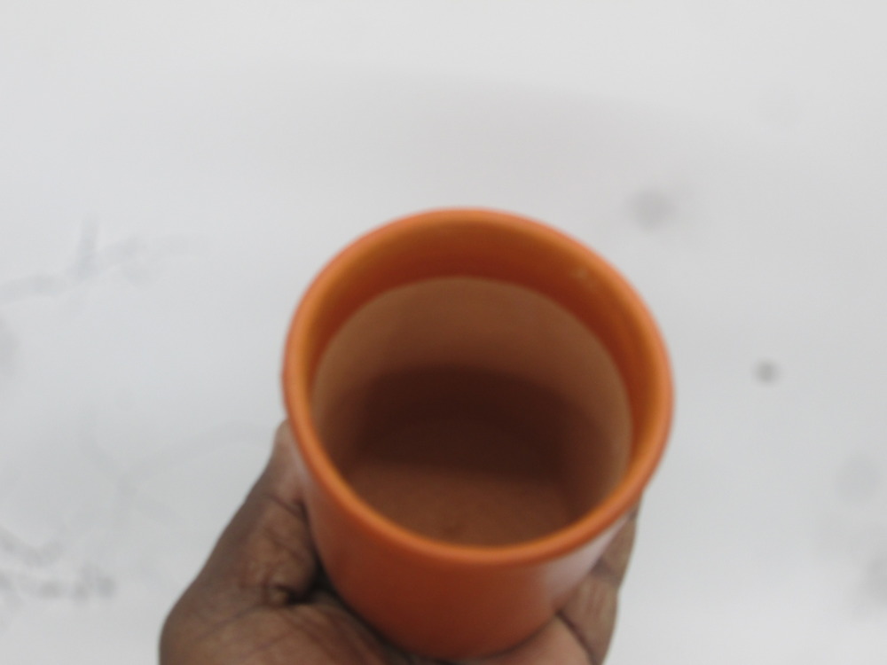 Mann Vaasam Clay Glass | Clay Water Cup set of 2