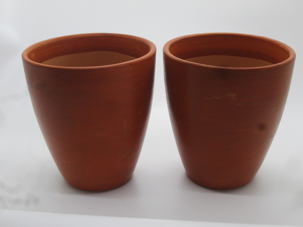 Mann Vaasam Clay Lassi Cup | Water & Juice Cup set of 2