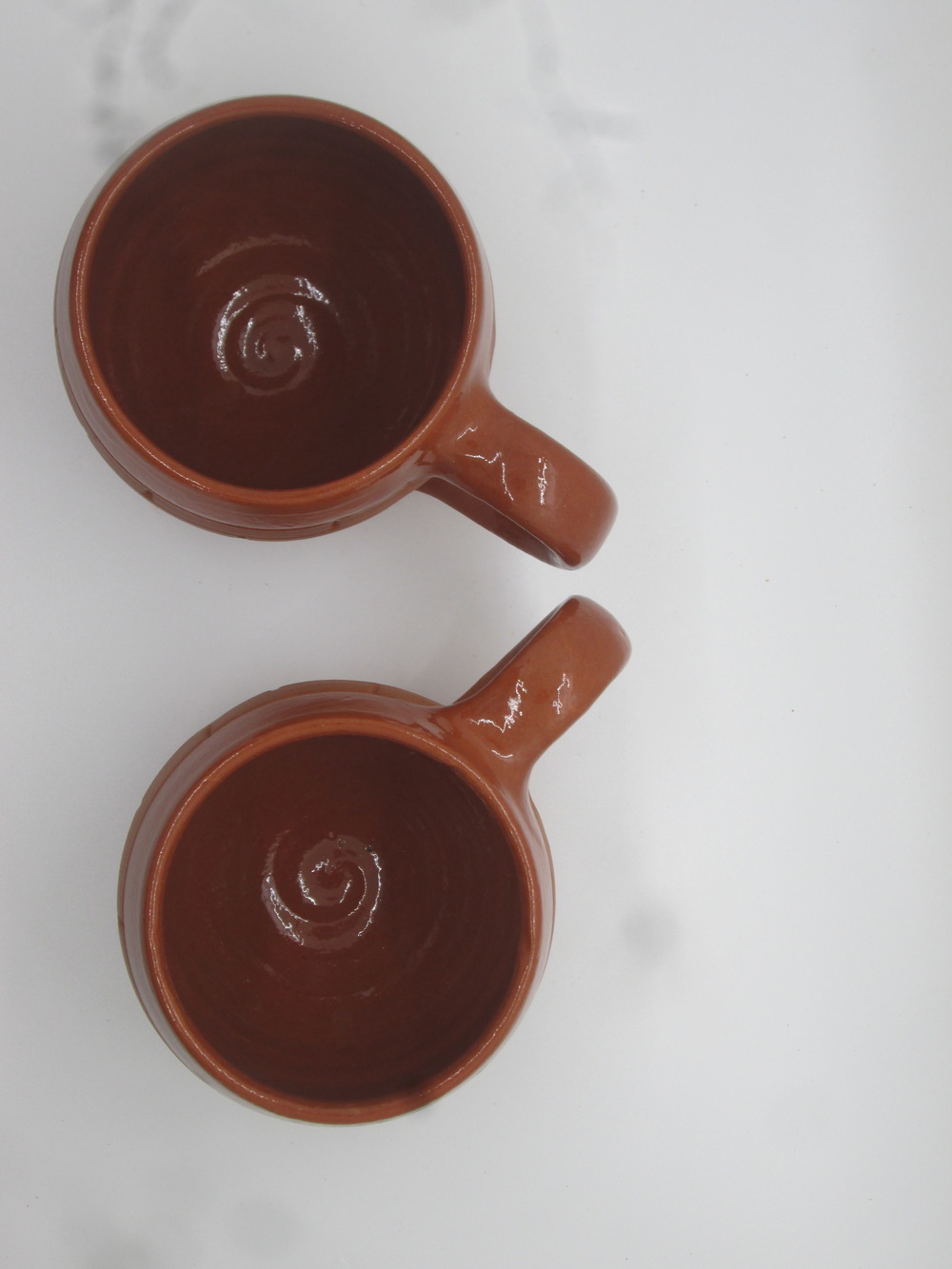 Vins Organic Terracotta Handmade Clay Tea Cup set of 2