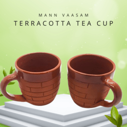 Mann Vaasam Clay Tea Cup | Tea Cup | Clay coffee Mug set of 2