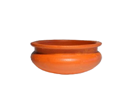 Traditional Clay Chatti | Kulamb Chatti 1L | Eco Friendly Cooking Pot for Authentic Flavors