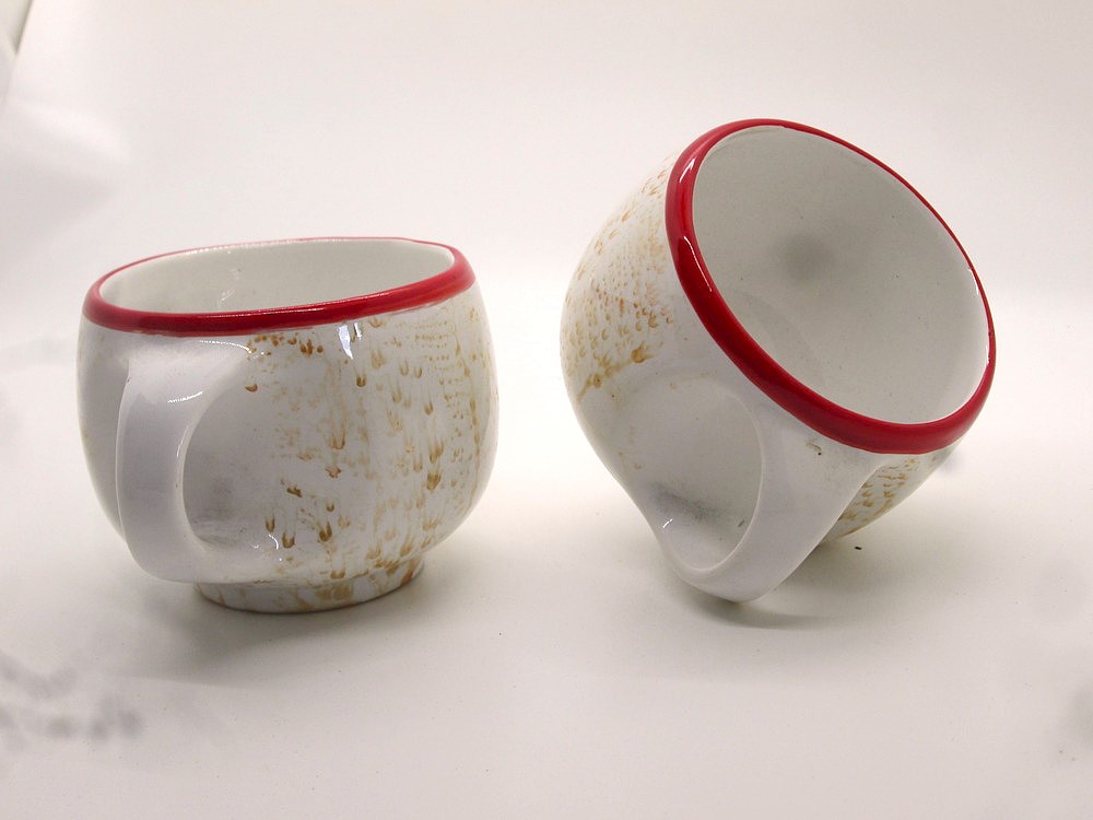 Ceramic Tea Cup & Coffee Cup Set of 2