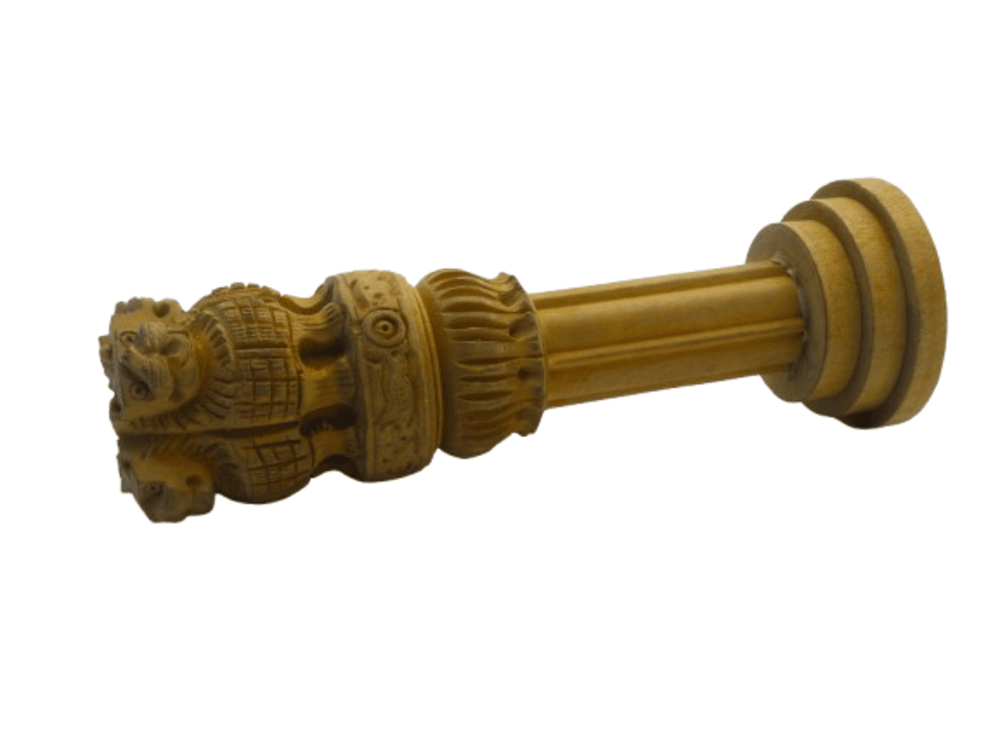 Ashoka Stambh (Pillars of Ashoka) Handmade | Home Decor | 6 Inch | Handicraft