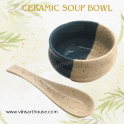 VAH Ceramic Soup Bowl 330 ml Set of 2