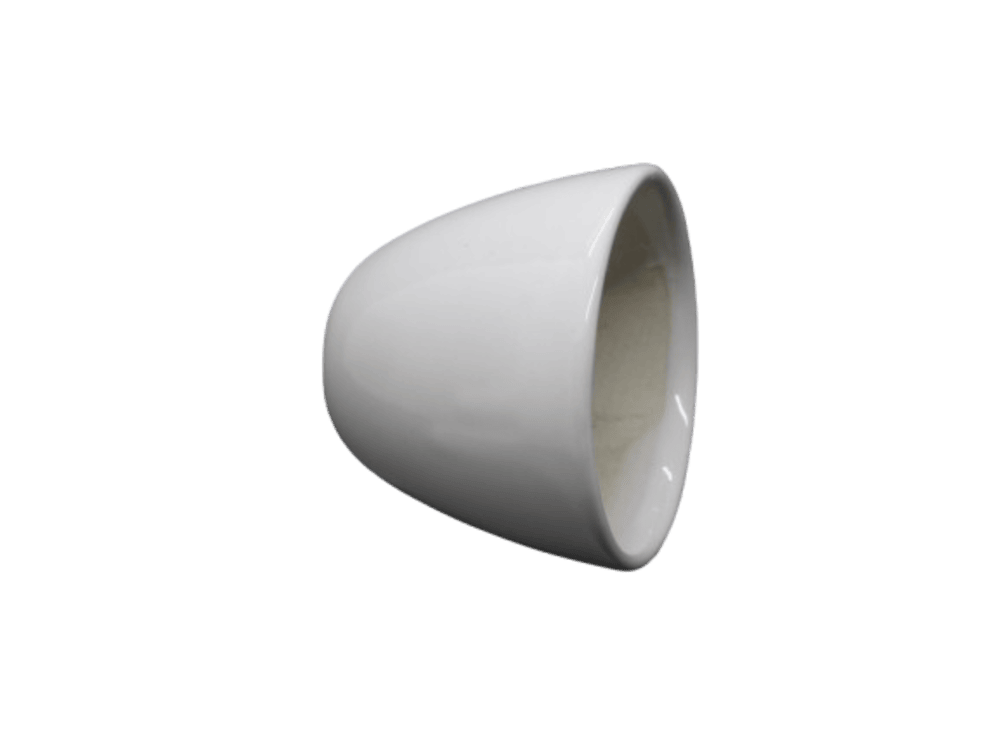 White Color Ceramic Plant Pot | Round  Pot | Indoor Plant Pot 