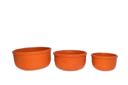 Mann Vaasam Clay Chatni Bowls |  pack of 3 