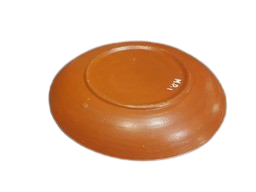 Traditional Clay Lunch Plates Made with Pure Clay 